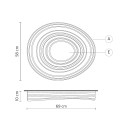 Plafoniera R.O.M.A. PL210 AC INT Karman dimensioni