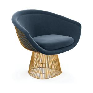 Knoll Platner Poltrona Oro 18 K