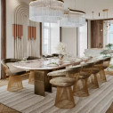 Knoll Platner Poltroncina Oro 18 K ambientazione