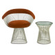 Knoll Platner Tavolino nickel Ø 40 vista