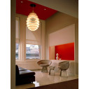 Knoll Platner Tavolino nickel Ø 40 ambientazione