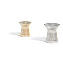 Knoll Platner Tavolino nickel Ø 40 vista