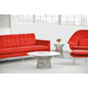 Knoll Platner Tavolino nickel Ø 40 ambientazione