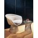 Knoll Platner Tavolino nickel Ø 40 ambientazione