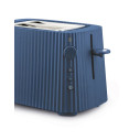 Alessi Plissè MDL08 DAZ Tostapane Blu dettaglio