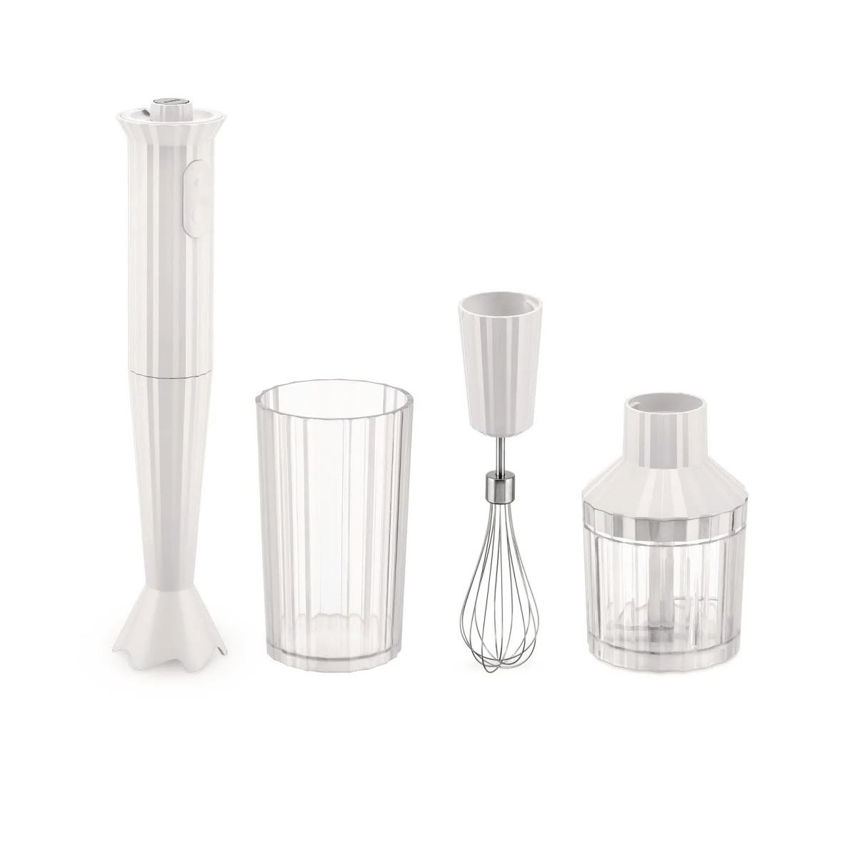 Alessi Plissè MDL10S W Frullatore a immersione Bianco