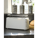 Alessi Plissè MDL15 W Tostapane a doppio scomparto lungo Bianco ambientazione