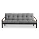 Poetry Divano Letto Black Karup Design Grigio granito