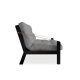 Poetry Divano Letto Black Karup Design Grigio granito