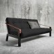 Poetry Divano Letto Black Karup Design Ambientazione