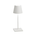Poldina Mini Pro LED lampada da tavolo Bianco Zafferano vista