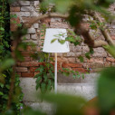 Poldina XXL Pro lampada da terra Bianco Zafferano ambientazione
