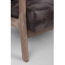 Poltrona c-c Ancilla dark Bizzotto dettaglio