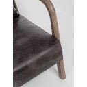 Poltrona c-c Ancilla dark Bizzotto dettaglio