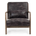 Poltrona c-c Ancilla dark Bizzotto vista