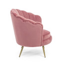 Poltrona Giliola rosa antik Bizzotto vista