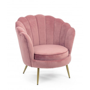 Poltrona Giliola rosa antik