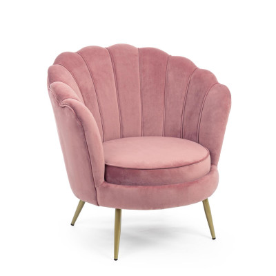 Poltrona Giliola rosa antik