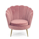 Poltrona Giliola rosa antik Bizzotto vista
