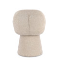 Poltrona Girevole Antara beige Bizzotto vista