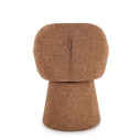 Poltrona Girevole Antara terracotta Bizzotto vista