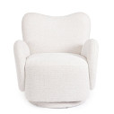 Poltrona Girevole Harper Bianco Bizzotto vista