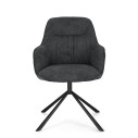 Poltrona Grant dark Bizzotto vista