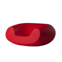 Poltrona Chubby Slide rosso fuoco