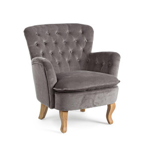 Poltrona Orlins grigio chiaro