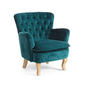 Poltrona Orlins verde scuro