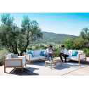Unopiù Poltrona in teak Pevero ambientazione