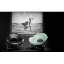 Pupa Armchair Chrome Base Indoor Qeeboo ambientazione