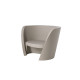 Poltrona Rap Slide grigio tortora