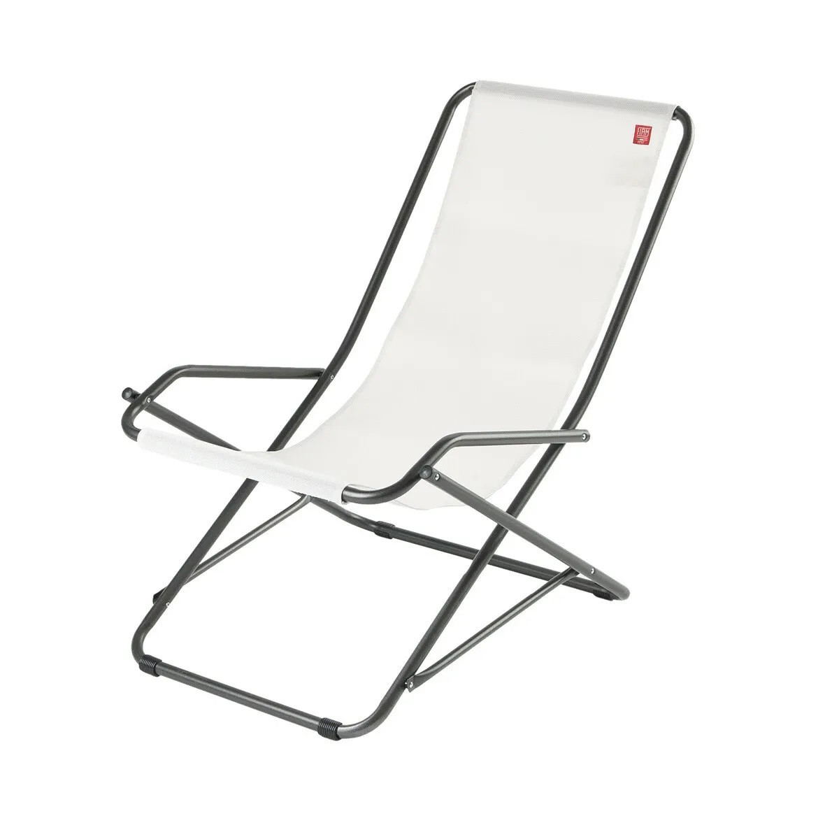 Poltrona Sdraio Fiesta Relax - Regolabile 3 Posizioni, Telaio Acciaio, Tela Texfil - Foto 3