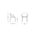 Poltroncina Si-Si Scab Design dimensioni