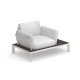 Poltrona Tami Emu Bianco con rivestimento bianco