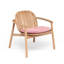 Poltrona Twins Teak Emu cuscino seduta