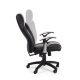 Poltrona ufficio c-br Spider bianco Bizzotto vista