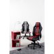 Poltrona ufficio c-br Spider rosso Bizzotto ambientazione