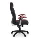 Poltrona ufficio c-br Spider rosso Bizzotto vista