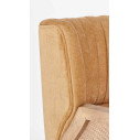 Poltrona Virna mustard Bizzotto dettaglio