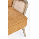 Poltrona Virna mustard Bizzotto dettaglio