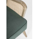 Poltrona Virna verde Bizzotto dettaglio