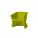 Poltroncina Exofa Slide Design verde lime