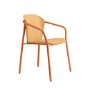 Poltroncina Finn metal wood Scab frassino tinto noce biondo