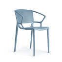 Fiorellina Poltroncina sedile e schienale forati con braccioli Infiniti Design vista