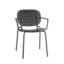 Poltroncina Si-Si Dots Scab antracite