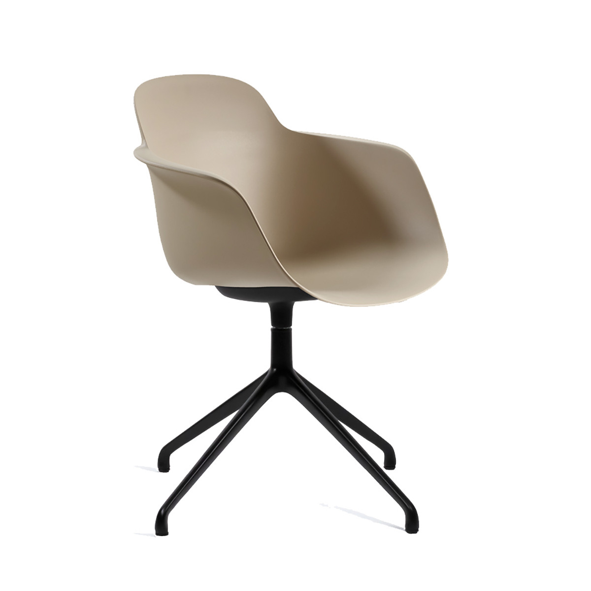 Sicla Poltroncina base alluminio 4 razze