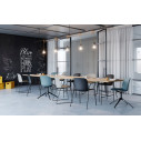 Sicla Poltroncina base alluminio 4 razze Infiniti Design ambientazione