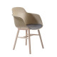 Sicla Poltroncina gambe legno Infiniti Design vista